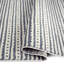 Tapis géométrique bleu / ivoire / gris Syracuse-29026617