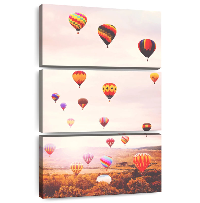 Mehar Balloon Festival Flight, 45" H x 28" W