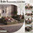 108" L-shaped Modular Sectional Sectional Sofa, Corduroy Sleeper Couch Bed, Compression Foam Sectional with Headrest - No Assembly Required-306480442