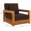 Montford Teak Patio Chair with Cushions-2046418001