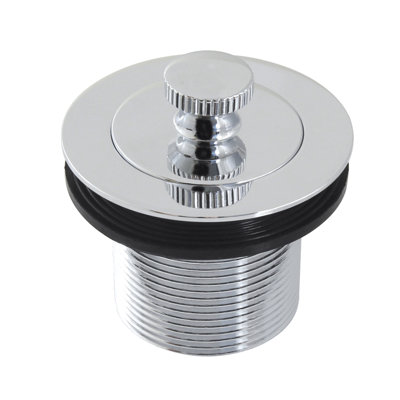 Kingston Brass Made To Match 1-1/2-Inch Lift and Turn Tub Drain with 1-1/2-Inch Body Thread
