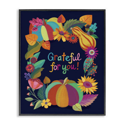  «Grateful For You Gourds», estampe numérique par Riley Hutchens