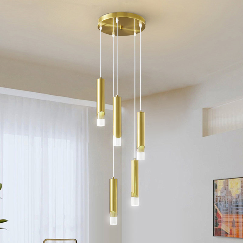 Luminaire suspendu moderne dans la cuisine Mini luminaire suspendu pour chambre à coucher Table de chevet Petit lustre pour îlot de cuisine
