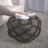 Jumanji Handcrafted Wool And Cotton Pouf