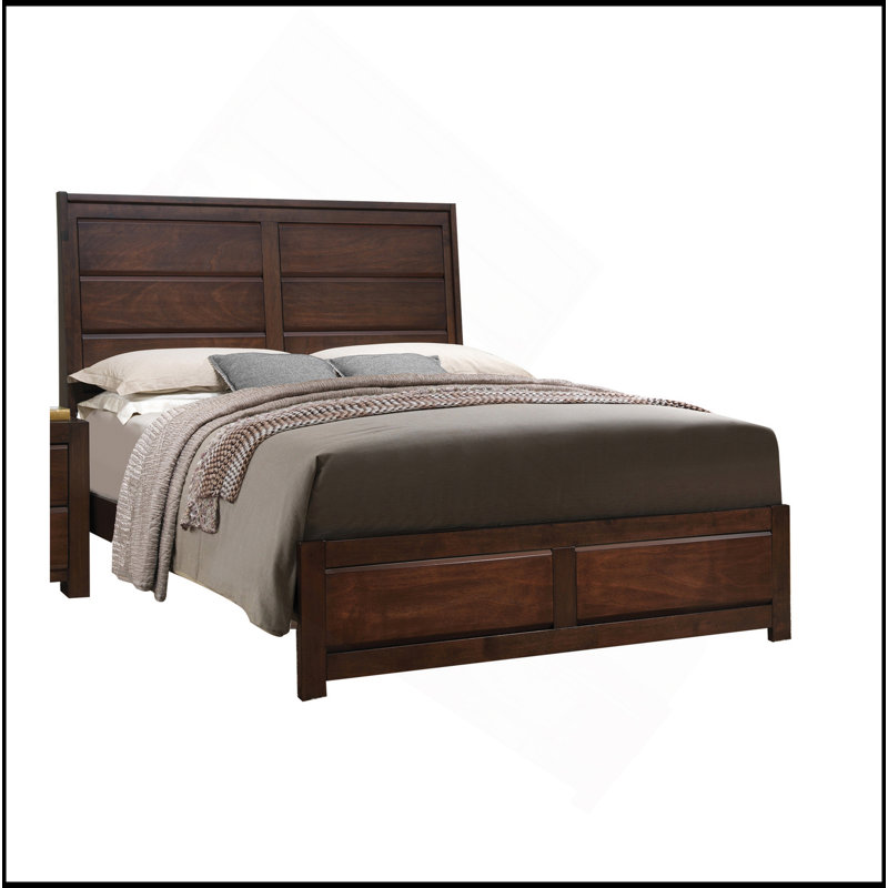 Walnut Queen Bed
