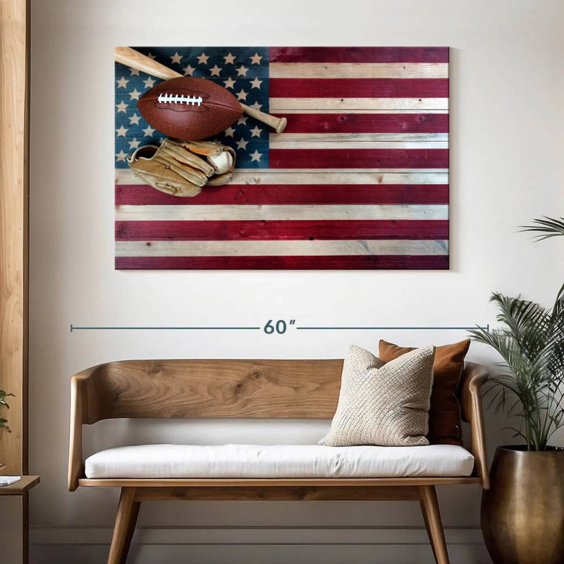 Borges American Favorite Sports, H 32 po x l 48 po