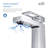 Cube Single-Hole Single-handle Bathroom Faucet-61855846-61855845