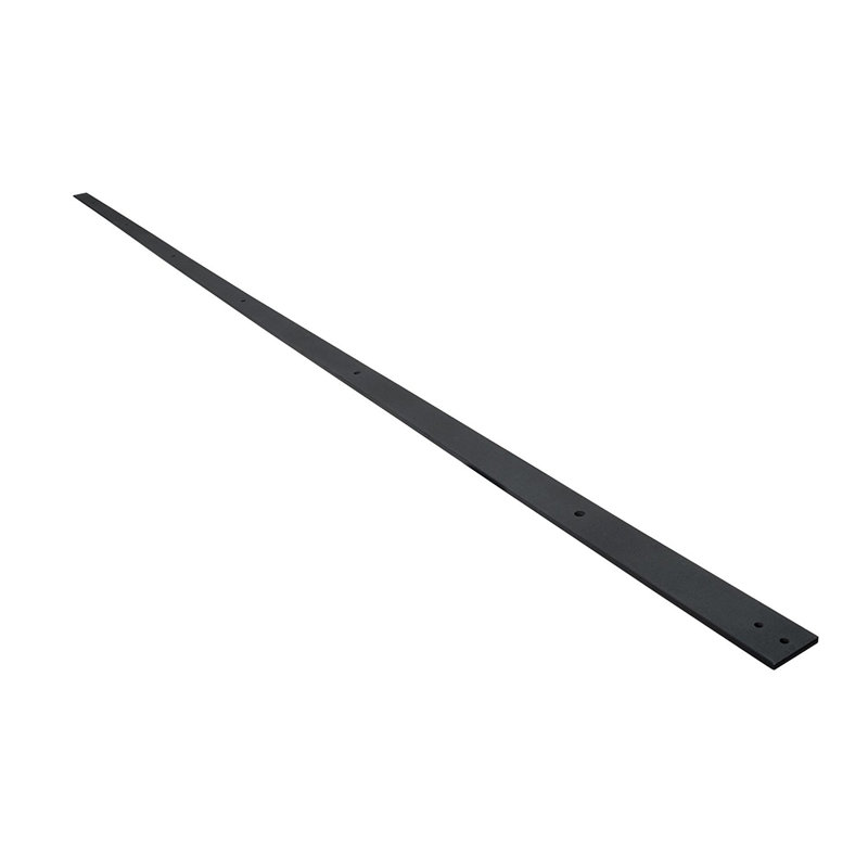 Rail plat, Noir mat, 60 po