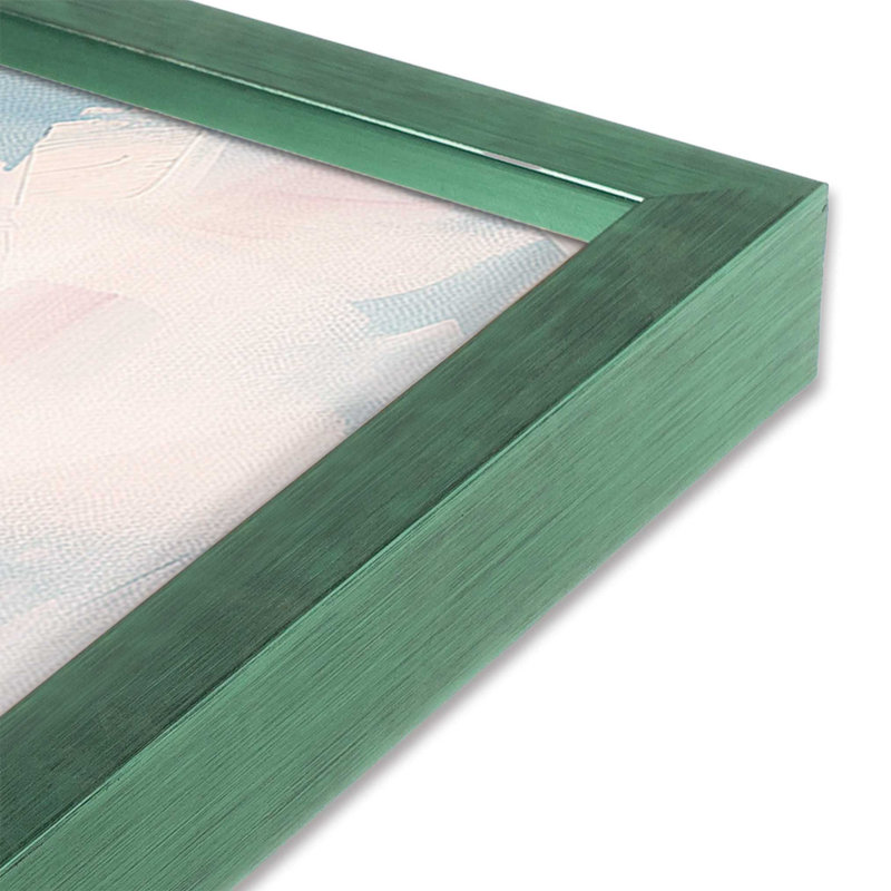 «Coastal Charm», impression encadrée sur papier par Azure Artisanal Studio, Citronnelle, H 11 po x l 9 po x P 1,375 po