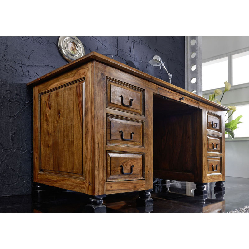 New Boston Solid Wood Writing Desk
