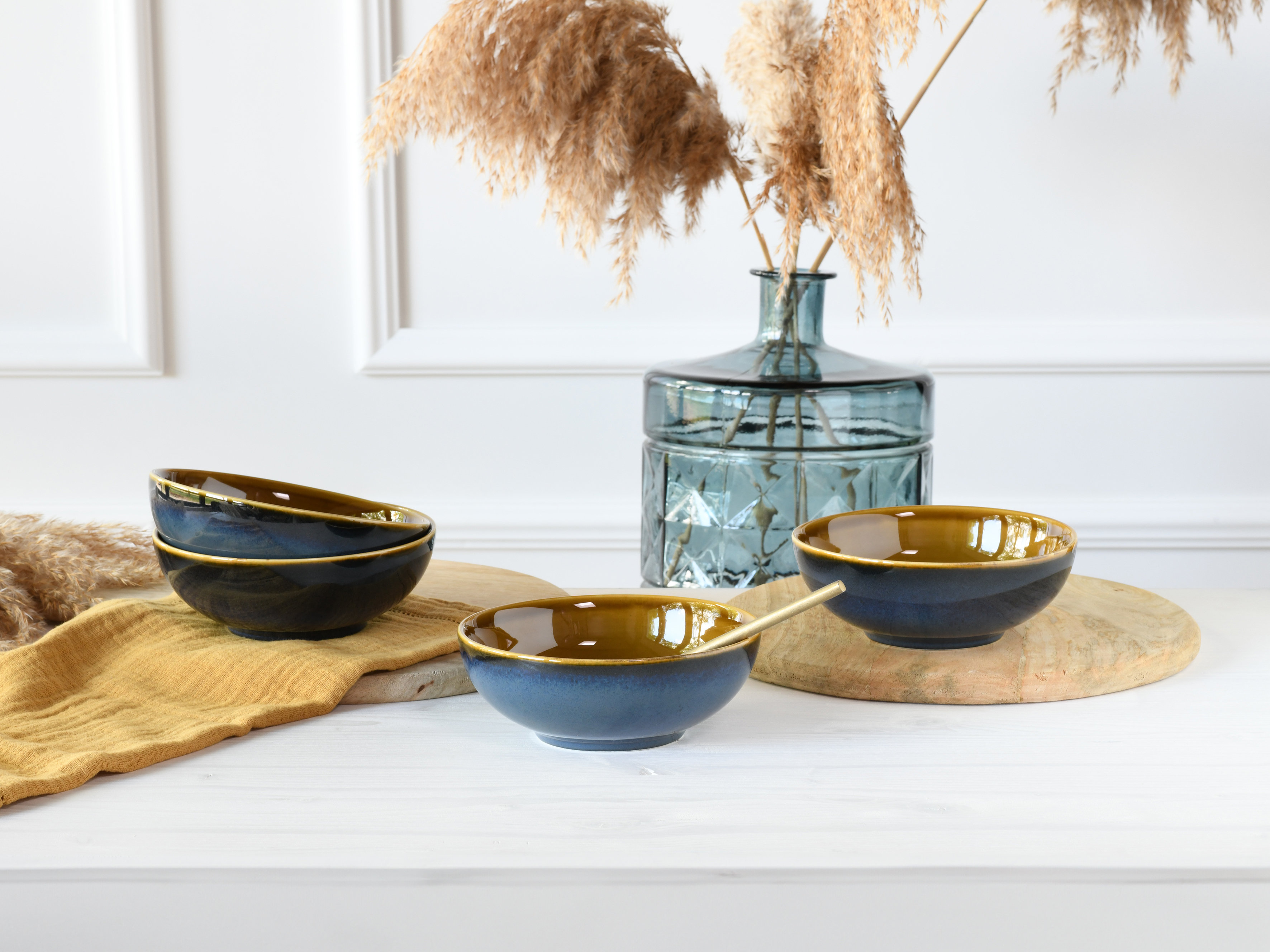 Creatable Mallorca 400ml Stoneware Cereal Bowl