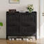 Armoire de rangement pour chaussures avec 4 tiroirs rabattables, organisateur de chaussures avec panneau creux-1807649419