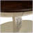 42'' Oval Wood Coffee Table For Living Room, 2-Tier Solid Wood Cocktail Table With Open Storage Shelf-573975859-573975861