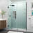 Belmore GS 64" x 72" Hinged Frameless Shower Door-30267124-105653985