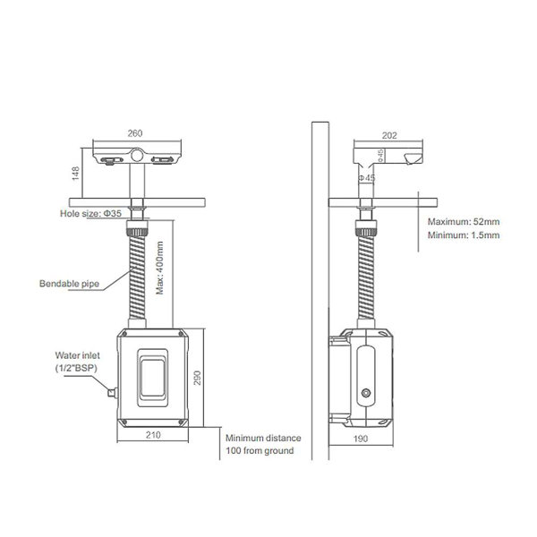 Dimensions du produit
