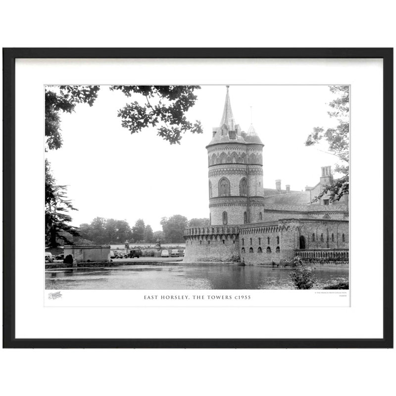 East Horsley, The Towers C1955 by Francis Frith - Single Picture Frame Print, 40cm H x 50cm W x 2.3cm D