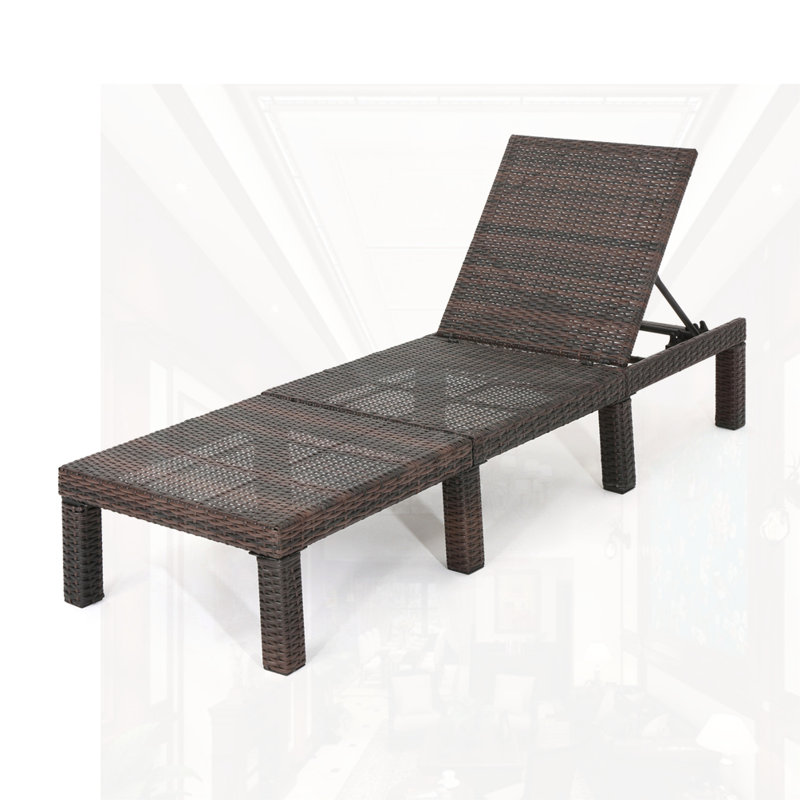 Chaise longue d'extérieur