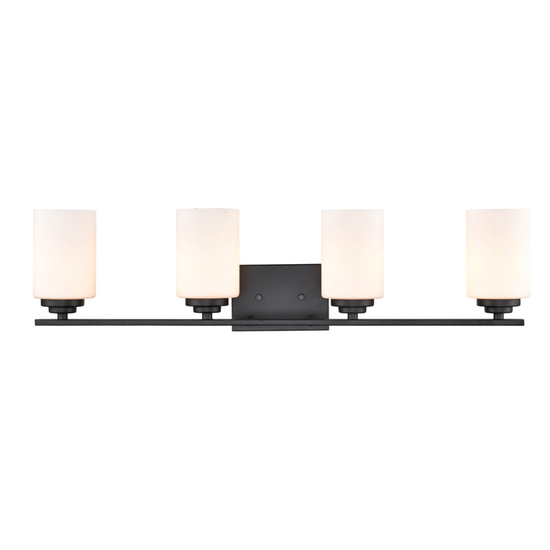 Hester 4 - Light Dimmable Vanity Light, Matte Black