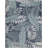 Rectangle Alduina Floral Polypropylene Indoor/Outdoor Area Rug in Blue/White-1556039858