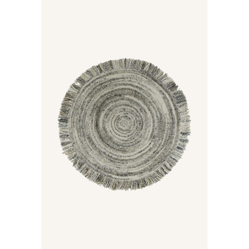 Round Neylandville Handwoven Area Rug, Round 100cm