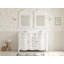 48 Inch Morton Traditional Double Sink Bathroom Vanity Antique W