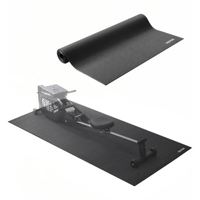 Treadmill Mat for Carpet Floor 1/4" Thick 30"x72" Exercise Equipment Mat