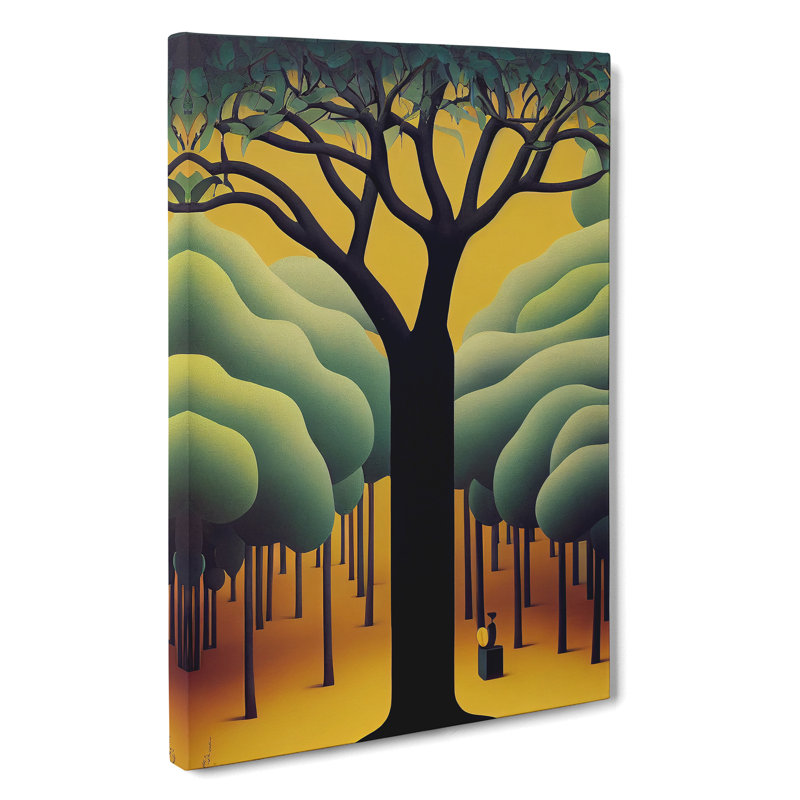 The Splendid Tree - Wrapped Canvas Print, 50cm H x 35cm W x 3cm D