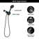 Double Rain Shower Set with 8-Functions