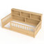 Structure de lit simple en bois naturel avec garde-corps haut et clôture, espace de lecture privé pour plancher de sécurité de chambre à coucher, couleur, contreplaqué de pin, décor-129943906-129943905