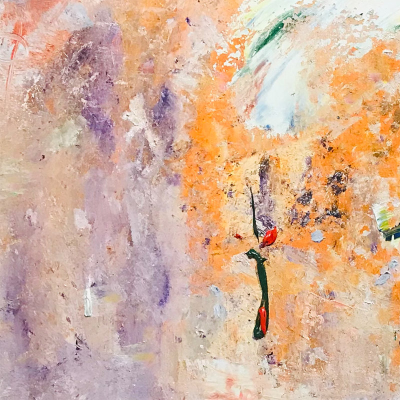 Angels Painting by Irina Gorbman, 18" H x 24" W