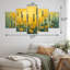 Bramhall - - Décoration murale fleurs sauvages - - Art mural traditionnel diamant