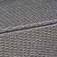 Banc de rangement extérieur FlowLuxe Rupert Pebble