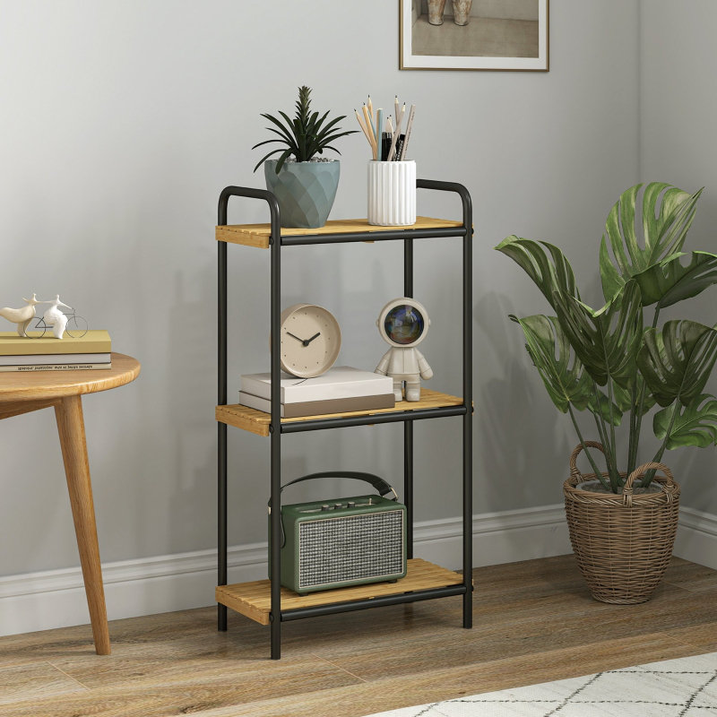 Bamboo Bathroom Shelves
