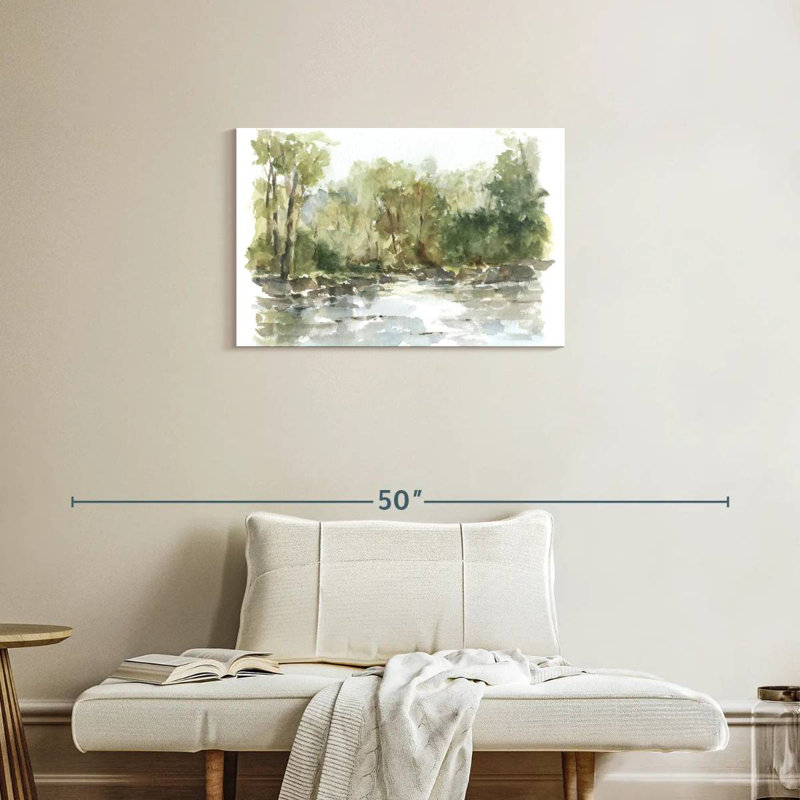 Avery Wooded Stream I, H 20 po x l 30 po