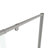 Advanced 38-42" W X 71" H Piovt Swing Glass Shower Door,Pivot Frame Sliding Shower Door With 1/4"(6Mm) Clear SGCC Tempered Glass, Shower Doors,Reversible Installation-111795403
