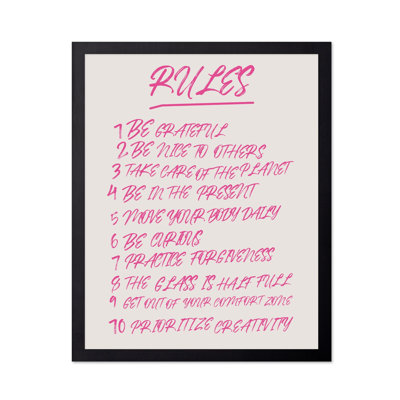 Rules No1