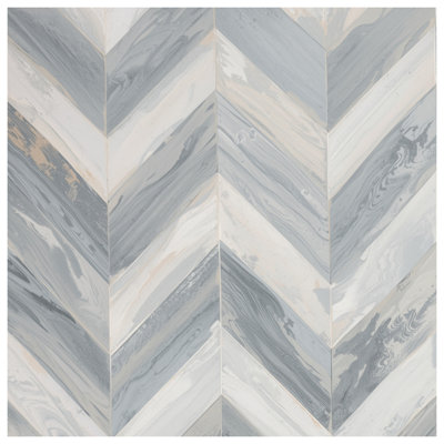 Couvertures à texture de marbre gris à chevrons