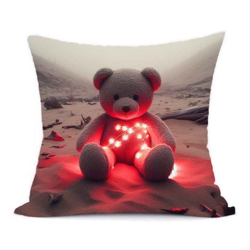 Abstract Reversible Throw Pillow