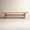Rhett 74" Bench In Distressed Oak