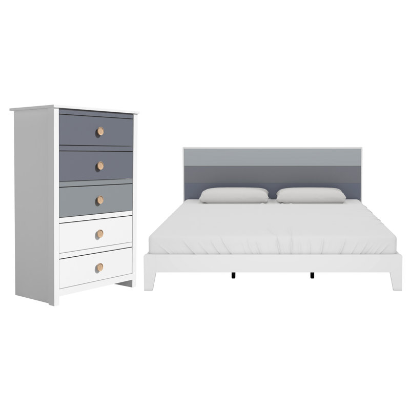 Patton Transitional 2 Piece Bedroom Set
