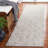 Chaffinch Hand Tufted Wool Cotton Pet Damask Rug in Ivory/Gray-479376805