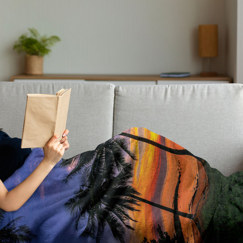 Hand Woven Throw Blanket, 70" x 90"