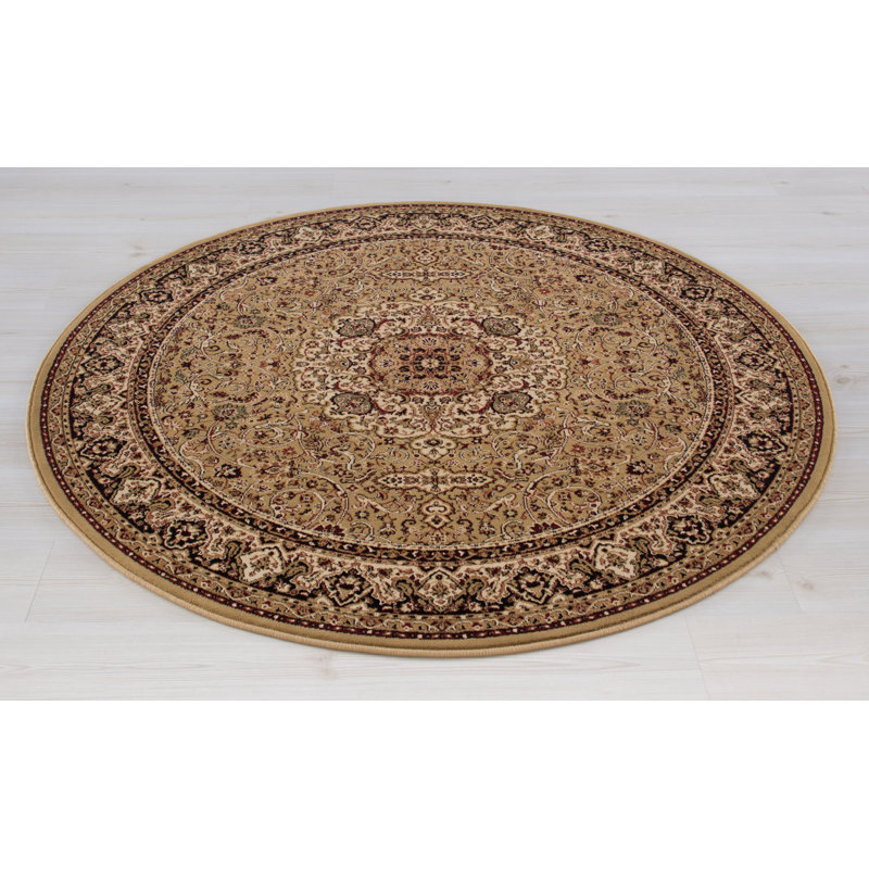 Izaiah Oriental Indoor Rug, Round 7'10"