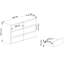 Skaiste Particle Board Standard Console Accent Chest