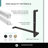 32'' W x 74.25'' H Hinged Frameless Shower Door-83967800