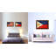« philippines country flag », peinture sur toile encadrée-41274930-41928362