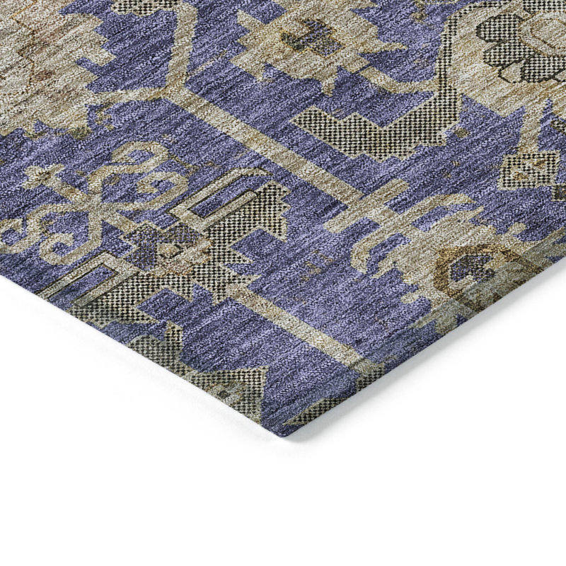 Tapis oriental lavable beige 9 'X 12'