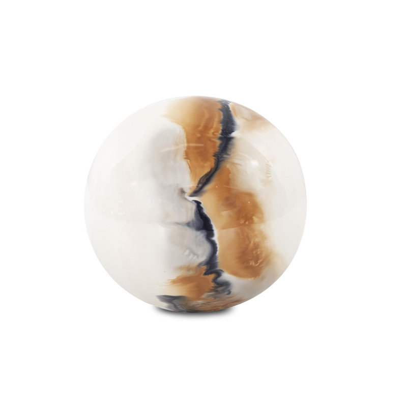 Sphère de fer Lahar - petite, H 4 po x l 4 po x P 4 po