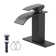Single-Hole Single-handle Bathroom Faucet with Drain Assembly
