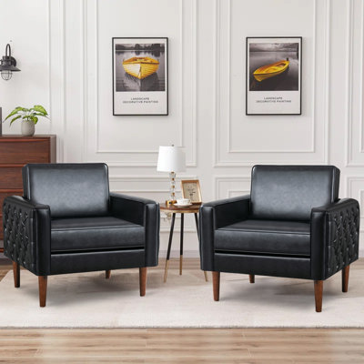 Ensemble de 2 chaises d'appoint 34,3 po